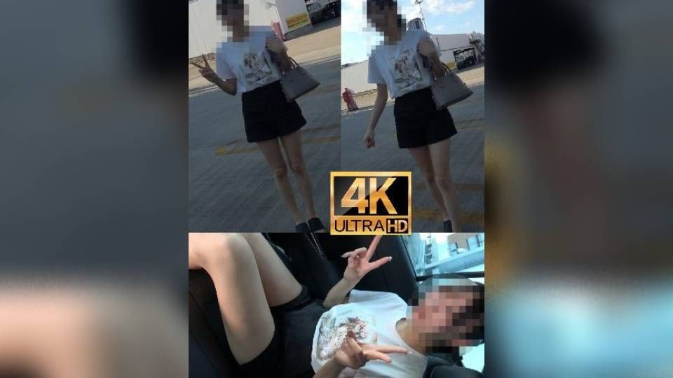 フェラチオ口内発射(美脚ココナちゃん車内パート２)